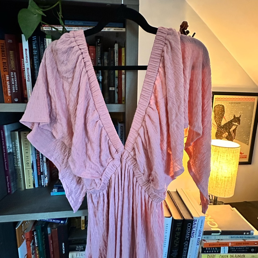 Free People Beach Pink Maxi